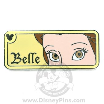 WDW Disney Pin - Hidden Mickey - Belle's Eyes