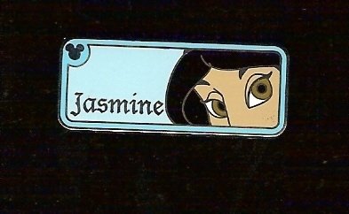 DISNEY CAST HIDDEN MICKEY COMPLETER JASMINE EYES PIN