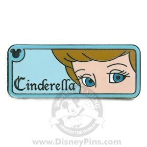 Disney Pin Rear View Mirror Cinderella Princess Eyes