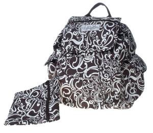 Toddot Black & White Backpack Diaper Bag