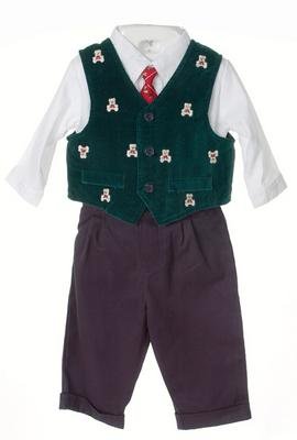 Baby Togs Infant Boys' Green Four-piece Set