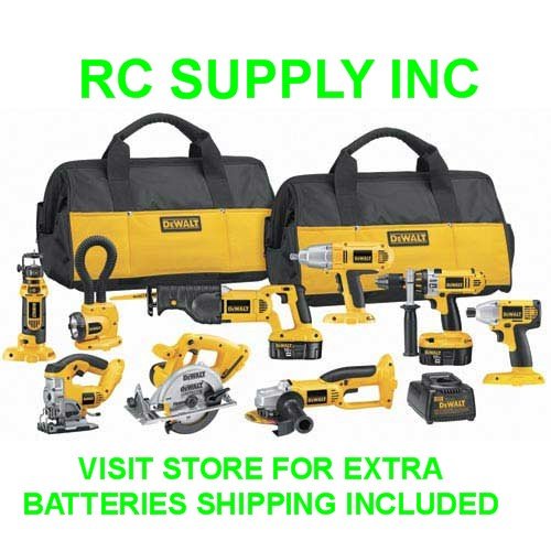 DeWalt Heavy-Duty XRPâ„¢ 18V Cordless 9-Tool Combo Kit