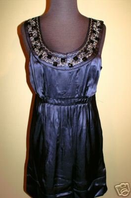 new Kensie Jeweled Blue Navy Dress size 8