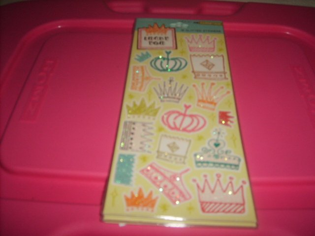 GLITTER STICKERS