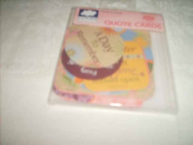 CHRISTY & FRIENDS (QUOTE CARDS/EMBELLISHMENTS)