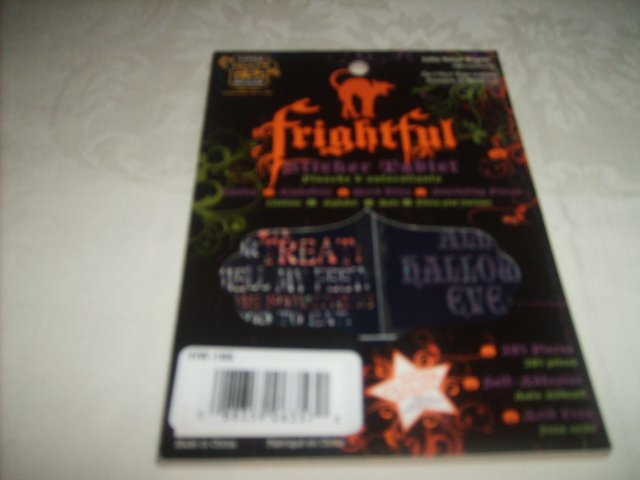 FRIGHTFUL EMBELLISHMENTS ( STICKERS )