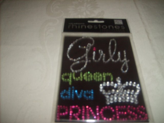GIRLY RHINESTONES (SELFADHESIVE EMBELLISHMENTS/STICKERS)