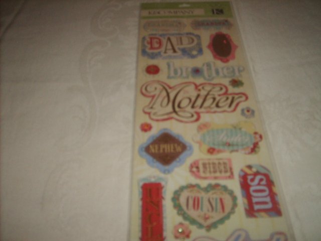 K&COMPANY STICKERS ( DAD )