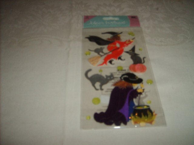 JOLEE'S STICKERS ( WITCHES AND CATS )