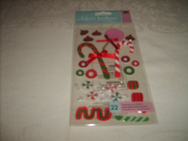 JOLEE'S BOUTIQUE STICKERS ( XMAS CANDY )