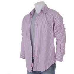 Guess Men's Pink Dream Woven Shirt Size Large