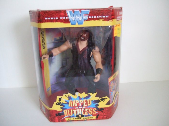 WWF Ripped And Ruthless Mankind Figure