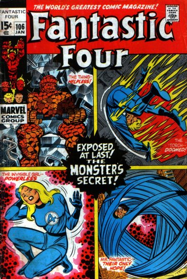 FANTASTIC FOUR # 106