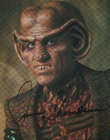 Star Trek Quark Shimerman Autograph 8x10