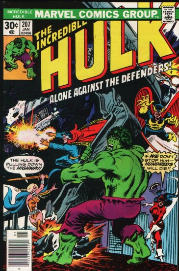 INCREDIBLE HULK, THE # 207