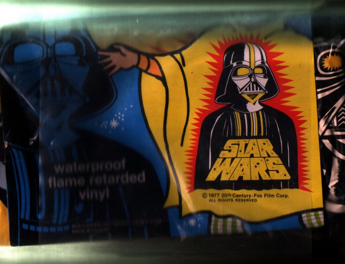 Vintage 1977 Star Wars Darth Vader Ben Cooper Poncho