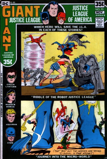 JUSTICE LEAGUE OF AMERICA (1971) #93