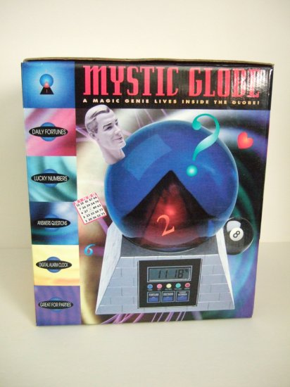 Mystic Globe Alarm Clock and Fortune Teller