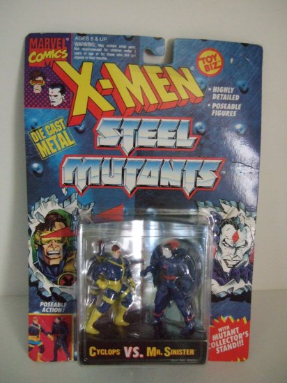 Marvel Comics X-men Steel Mutants Cyclops Vs. Mr. Sinister