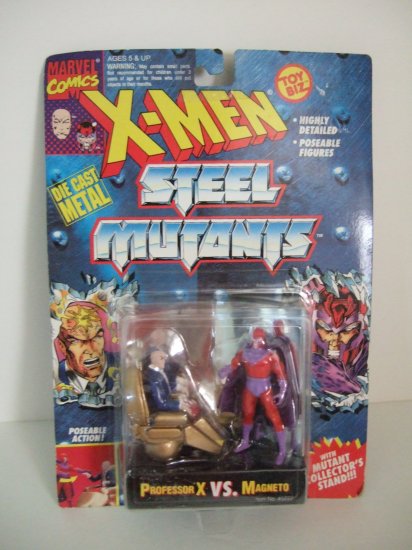 X-Men Steel Mutants Professor X VS. Magneto Die Cast