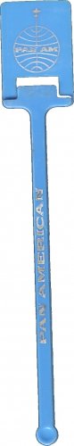 Pan American Airlines Cocktail Drink Stirrer Sticks