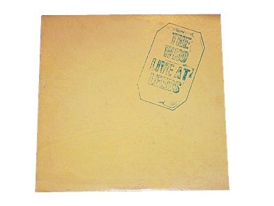The Who LIVE AT LEEDS LP ALBUM