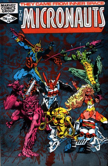 Micronauts Mixed Bronze Age Comic Lot