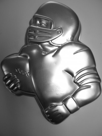 Wilton Football Player Superbowl Cake Pan