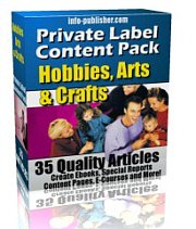 Hobbies, Arts and Crafts 35 e-articles
