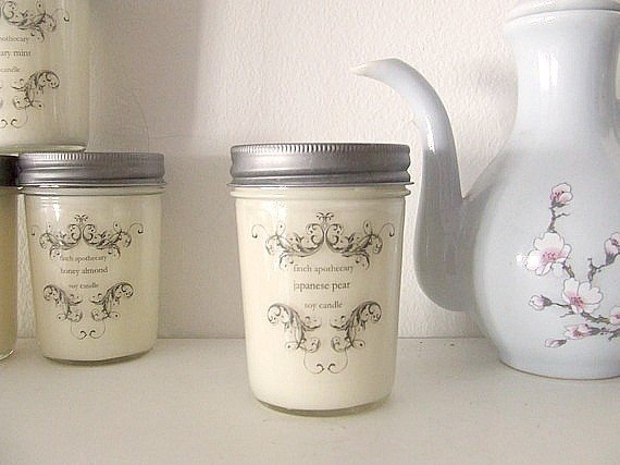 japanese pear candle / 8 oz