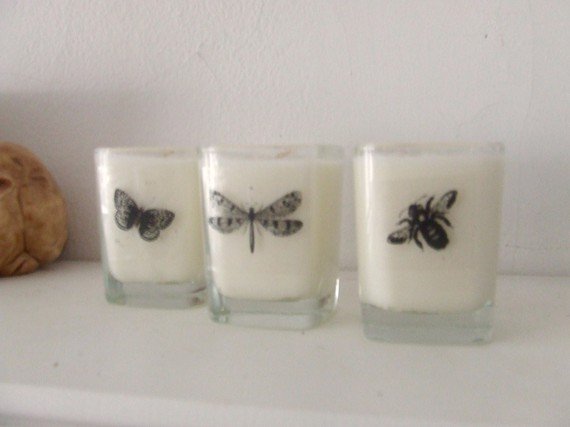 green tea & ginger votive set
