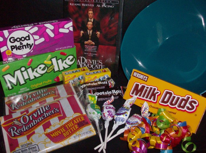 "The Original" Pick-a-Flick DVD Popcorn & Candy Gift Bowl