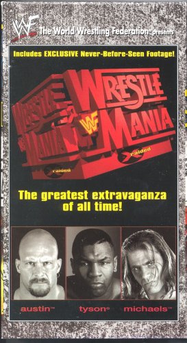 WWF WrestleMania 14 1998 Video NEW WWE Stone Cold Steve Austin Shawn Michaels WCW ECW TNA