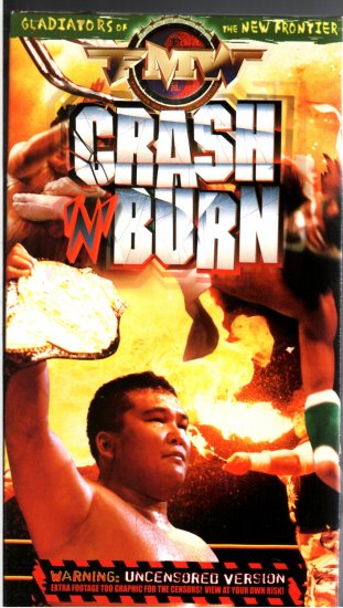 FMW Crash N Burn Video SEALED Hardcore Japan WWE WWF WCW ECW TNA