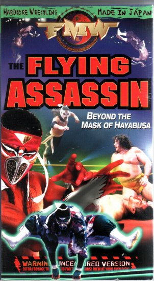 FMW Flyin Assassin Video SEALED Hardcore Japan WWE WWF WCW ECW TNA