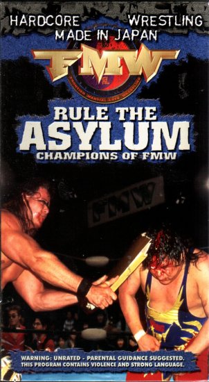 FMW Rules Asylum Video SEALED Hardcore Japan WWE WWF WCW ECW TNA