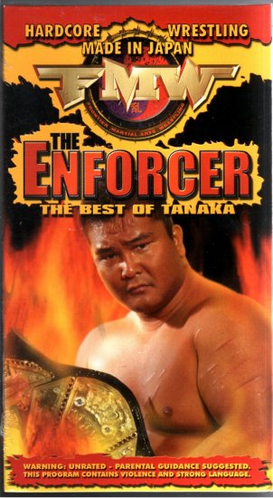 FMW The Enforcer Video SEALED Hardcore Japan WWE WWF WCW ECW TNA