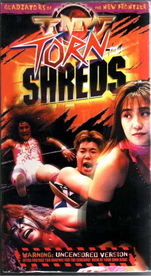 FMW Torn To Shreds Video SEALED Hardcore Japan WWE WWF WCW ECW TNA