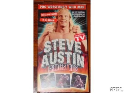 Pre WWF WWE Steve Austin Greatest SEALED Video In Box WWE WWF WCW ECW TNA