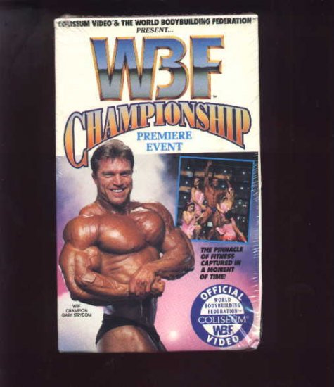 WBF 1991 Bodybuilding Sealed Coliseum Video WWE WWF WWE WWF WCW ECW TNA