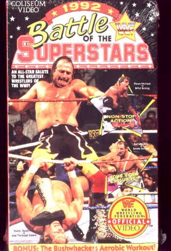 WWF 1992 Battle of the Superstars SEALED Video WWE WWF WCW ECW TNA