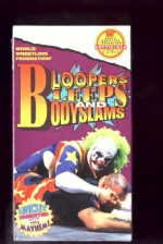 WWF Bloopers Bleeps Bodyslams SEALED Coliseum Video 1994 WWF WCW ECW TNA