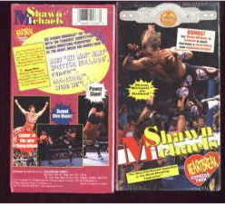 WWF HBK Shawn Michaels Tour Video SEALED WWE Bret Hart Sid WWF WCW ECW TNA
