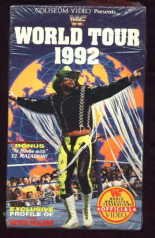 WWF World Tour 1992 SEALED Coliseum Video WWE Savage WWF WCW ECW TNA WWE