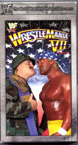 Wwf Wrestlemania 7 1991 Video Sealed Wwe Hulk Hogan Sgt