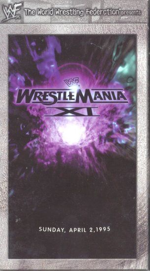 WWF WrestleMania 11 1995 Video SEALED WWE Diesel HBK LT WWF WCW ECW TNA WWE