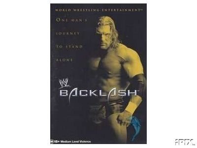 WWF Backlash 2002 Video SEALED WWE Triple H Hulk Hogan WWF WCW ECW TNA WWE