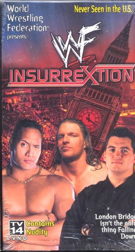 WWF Insurrextion 2000 Video SEALED WWE Miss Kitty Rock WWF WCW ECW TNA WWE