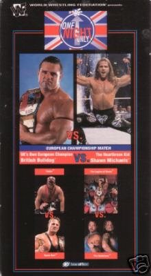 WWF One Night Only 1997 Video SEALED WWE Shawn Michaels HBK DX Bulldog WWF WCW ECW TNA WWE