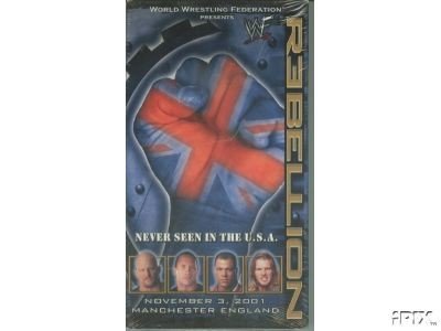 WWF Rebellion 2001 Video SEALED WWE Rock Steve Austin WWF WCW ECW TNA WWE